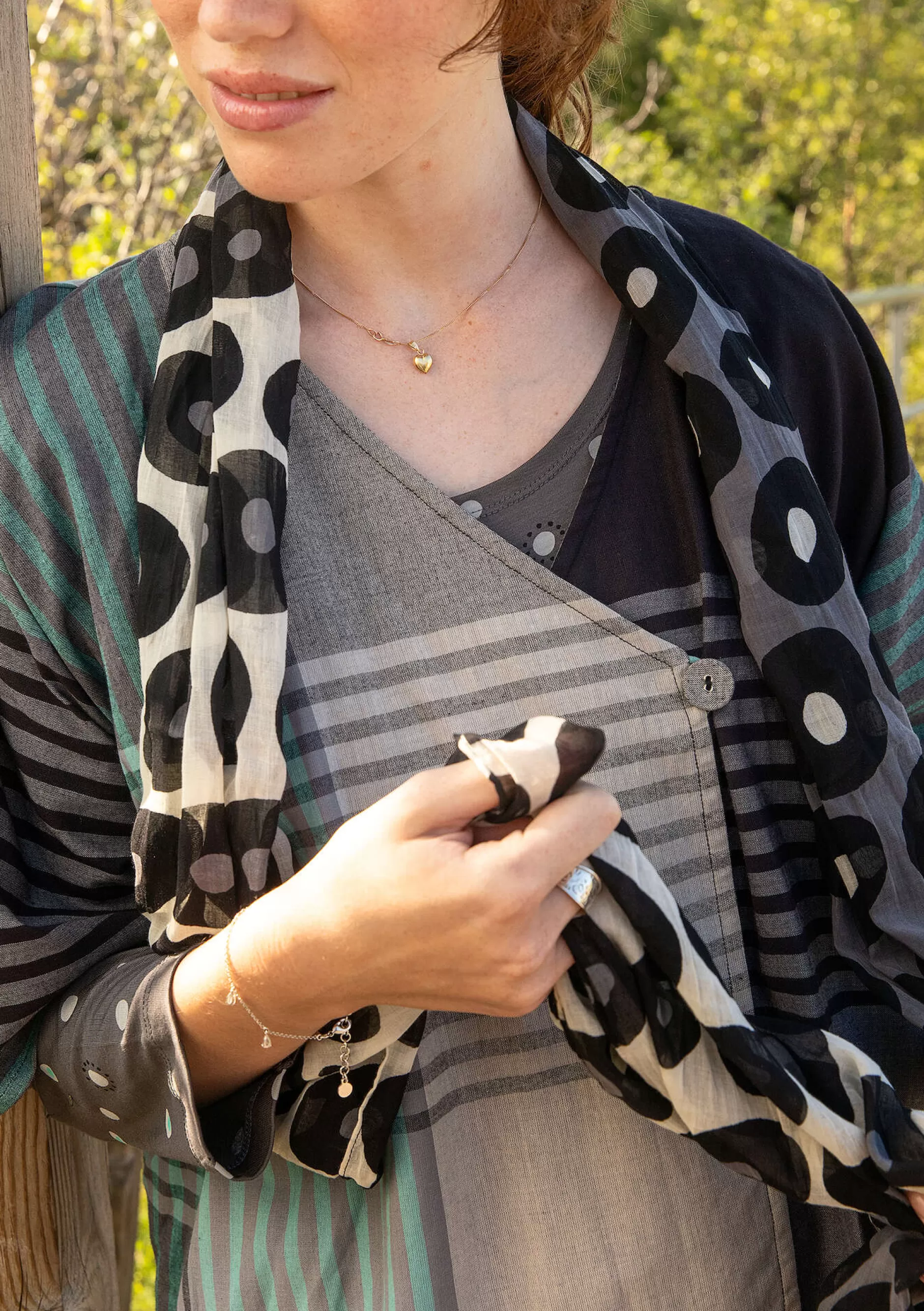 Best Sale Bluse Madras Aus Bio-Baumwollgewebe Blusen | Öko-Baumwolle