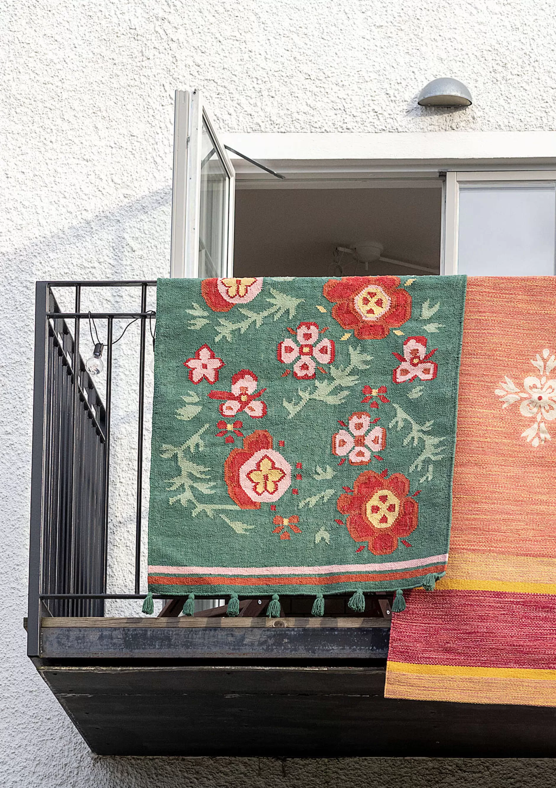 New Kelim Petals Aus Bio-Baumwolle Teppiche | Heimtextilien