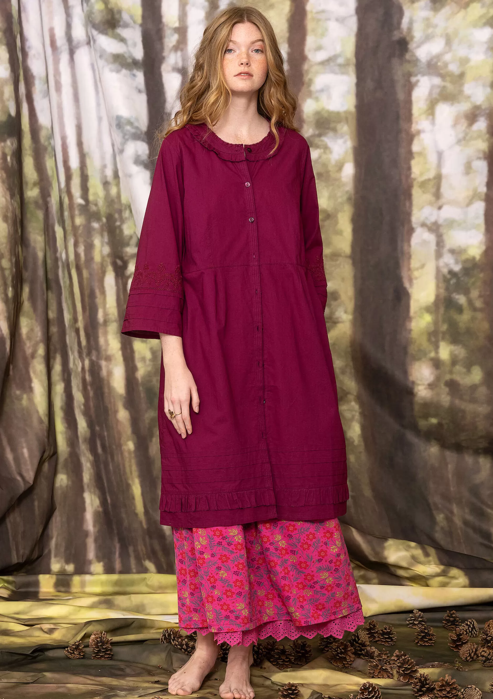 Cheap Kleid Tjärn Aus Bio-Baumwollgewebe Kleider | Öko-Baumwolle